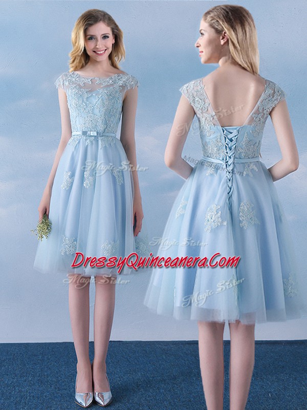light blue dama dresses