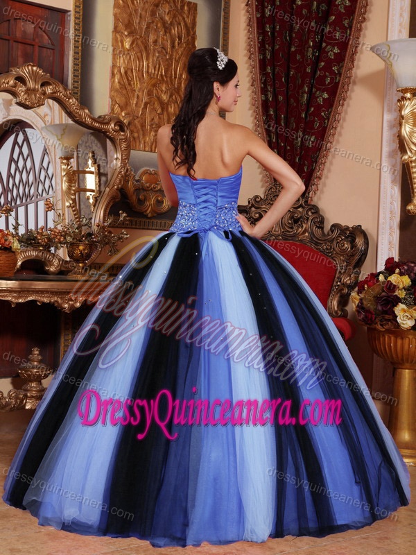 Colorful Sweetheart Tulle Beaded and Ruched Quinceanera Dresses for 2013