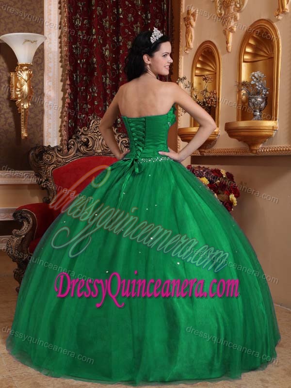 Green Ball Gown Sweet 16 Dress for Wholesale Price with Sweetheart
