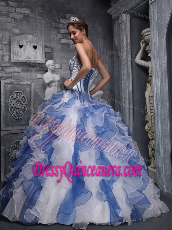 Sweetheart Low Price Colorful Quince Dresses in Taffeta and Organza