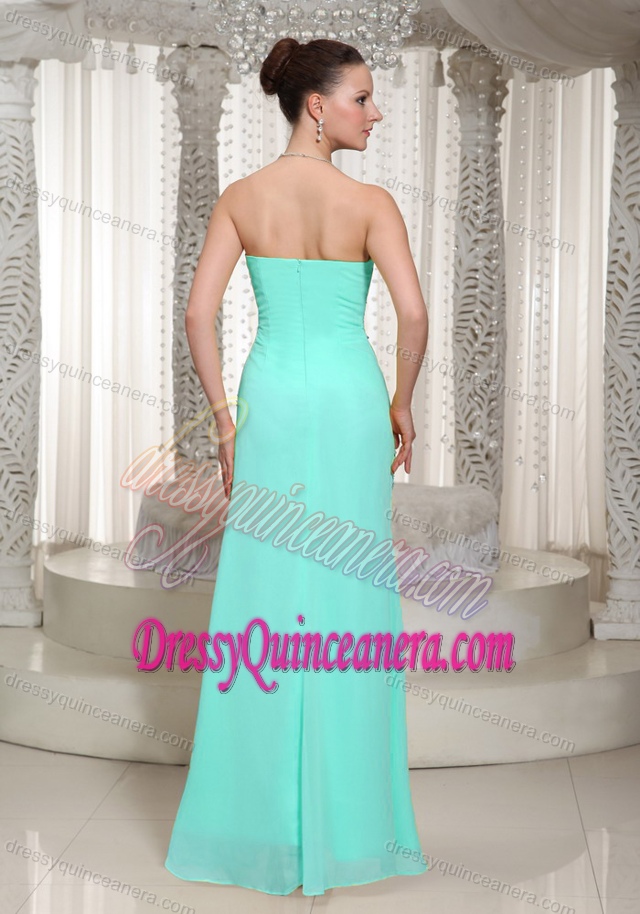 Chiffon Baby Blue Sweetheart Exquisite Quince Dama Dresses for Spring