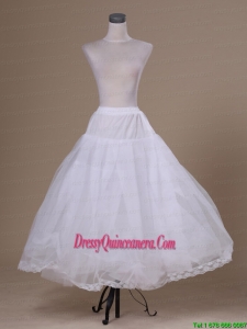 White Hot Selling Tulle Ankle Length Petticoat
