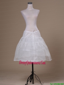 White Tulle Mini Length Petticoat