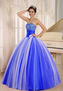 2013 New Arrival Strapless Tulle Quinceanera Gown Dresses in Multi-color