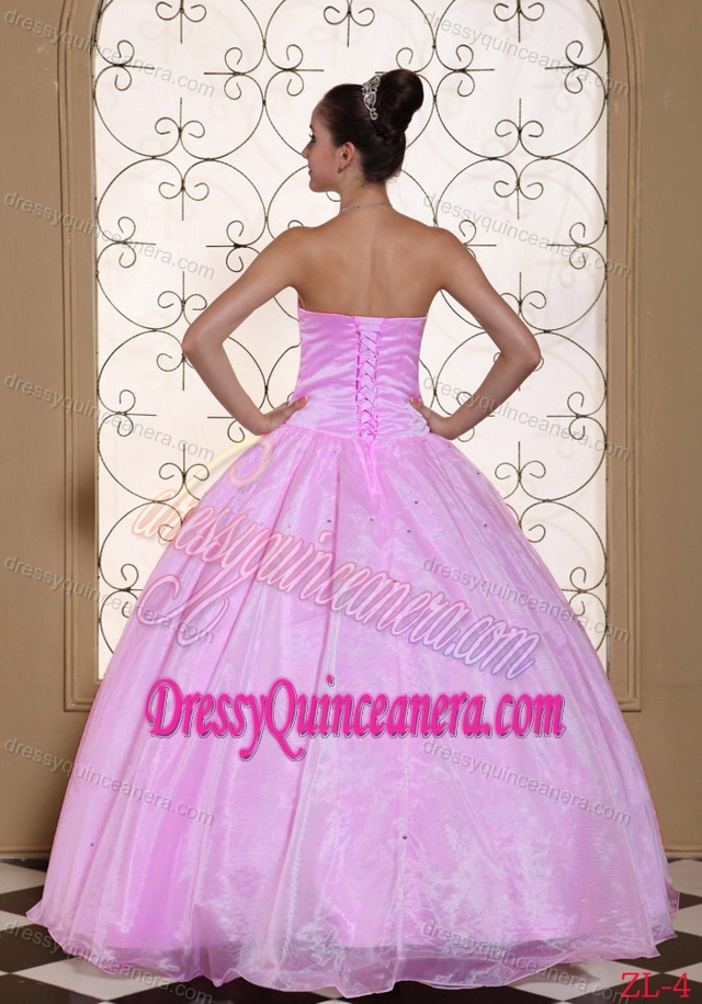 Beautiful 2013 Sweetheart Organza and Taffeta Quinceanera Dress for Less