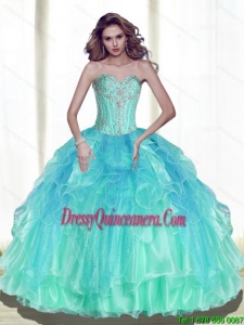 Classical Ball Gown Sweetheart Exclusive Quinceanera Dresses with Beading