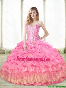 The Super Hot Beaded Exclusive Quinceanera Dresses with Appliques