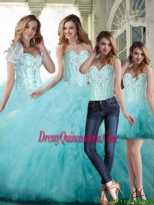 Classical Ball Gown Sweetheart Beading Pretty Quinceanera Dresses
