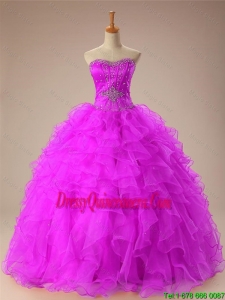 2015 Winter New Style Sweetheart Quinceanera Dresses with Beading