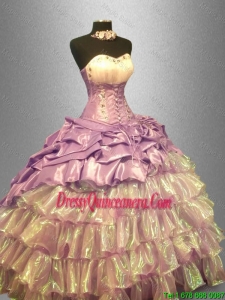 New Arrivals Flirting Sweetheart Quinceanera Dresses with Beading and Ruffled Layers