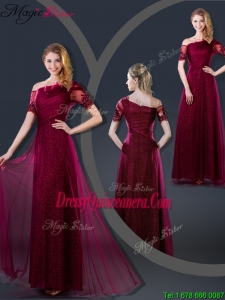 Perfect Empire Appliques Dama Dresses with Asymmetrical
