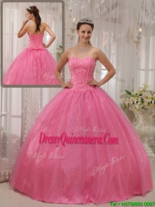 Designer Ball Gown Sweetheart Beading Quinceanera Gowns