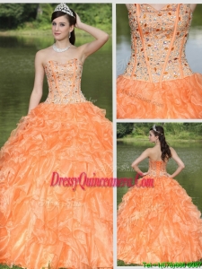 New Style Beading and Ruffles Layered Quinceanera Dresses