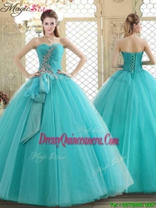 Lovely Sweetheart Quinceanera Dresses with Beading and Paillette