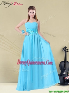 Gorgeous Sweetheart Empire Dama Quinceanera Dresses with Belt