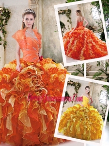 Exclusive Sweetheart Quinceanera Dresses with Zipper Up
