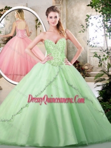 Hot Sale Ball Gown Sweet 16 Dresses with Appliques