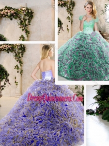 New Style Sweetheart Quinceanera Dresses with Beading and Ruffles