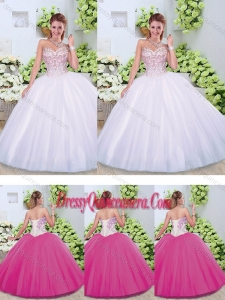Luxurious Ball Gown Sweetheart Quinceanera Dresses with Beading