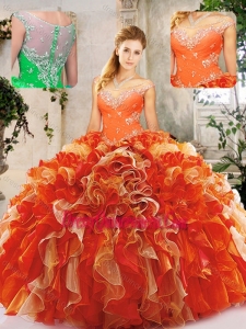 Best Beading Quinceanera Dresses in Multi Color
