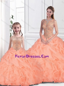 Inexpensive Scoop Princesita With Quinceanera Dresses with Beading for Fall