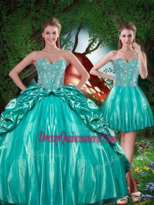 Summer Pretty Sweetheart Beading Detachable Quinceanera Skirts