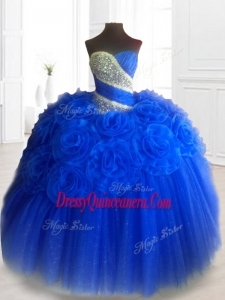Classical Custom Made Quinceanera Dresses in Royal Blue