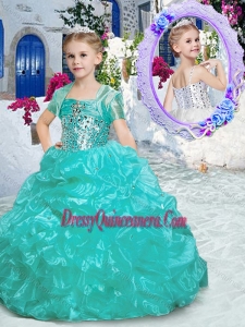 2016 Beautiful Spaghetti Straps Mini Quinceanera Dresses with Beading and Ruffles