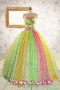 Elegant Sweet 16 Dresses in Multi Color for 2015