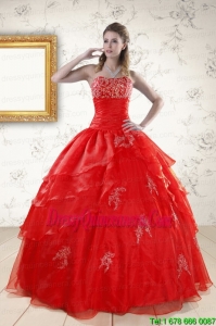 Perfect Strapless Quinceanera Dresses for 2015