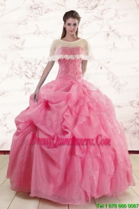 Pretty Ball Gown Discount Quinceanera Dresses with Beading