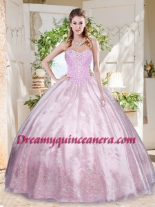 Best Beaded and Applique Quinceanera Dress with Really Puffy