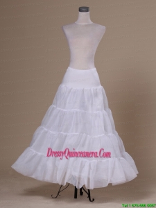 White Organza Hot Selling Floor Length Petticoat