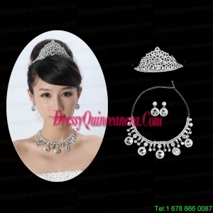 Gorgeous Alloy/Rhinestones Women Jewelry Sets