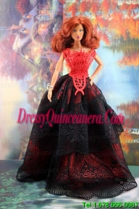Exquisite Handmade Barbie Party Dress For Barbie Doll
