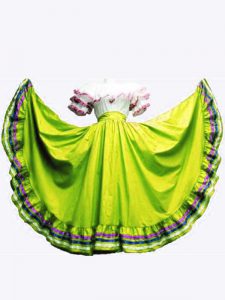 Olive Green Lace Up Off The Shoulder Ruffled Layers Vestidos de Quinceanera Taffeta Sleeveless