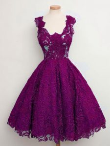 Dazzling Sleeveless Lace Lace Up Court Dresses for Sweet 16