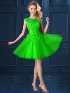 Inexpensive Court Dresses for Sweet 16 Prom and Party with Lace and Belt Bateau Cap Sleeves Lace Up