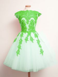 Mini Length A-line Sleeveless Multi-color Court Dresses for Sweet 16 Lace Up