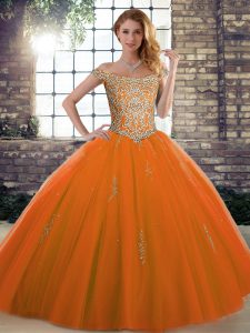 Wonderful Sleeveless Lace Up Floor Length Beading Sweet 16 Dress