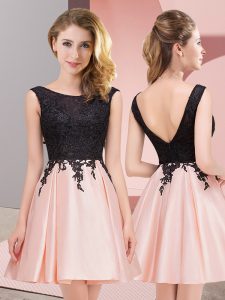 Stylish Sleeveless Lace Zipper Dama Dress
