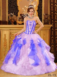 Pretty Muti-Color Ball Gown Sweetheart Quinceanera Gown in Organza