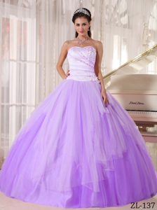 Affordable Sweetheart Tulle Beaded Quinceanera Dresses for Custom Made
