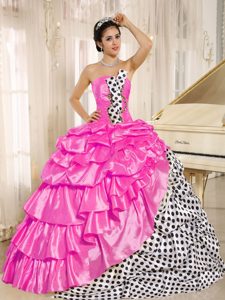 Multi-color Strapless Taffeta Charming Quinceaneras Dresses under 250