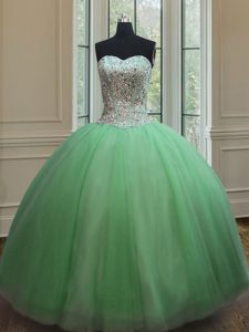 Floor Length Quinceanera Dresses Sweetheart Sleeveless Lace Up