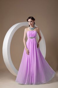 Exquisite Rose Pink Chiffon Beaded Quinceanera Damas Dress with Ruches