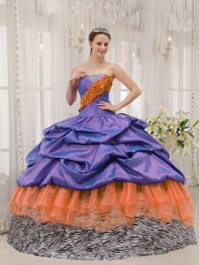 Ball Gown Style Strapless Lovely Sweet 16 Dress in Organza on Sale