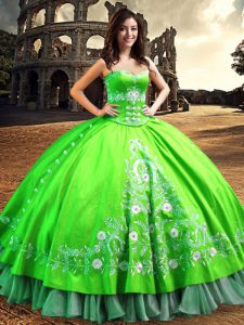 Dazzling Floor Length Sweet 16 Dress Off The Shoulder Sleeveless Lace Up
