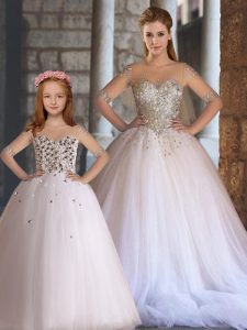Clearance Sleeveless Appliques Lace Up Quinceanera Dresses